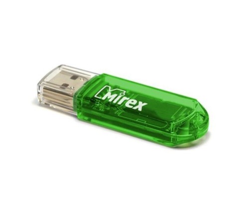 Флеш накопитель 4GB Mirex Elf, USB 2.0, Зеленый