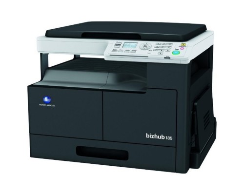 МФУ Konica-Minolta bizhub 185 (А3,18p,крышка,тонер) БЕЗ Инструкц 9961018623 и Наклейка 9969016523