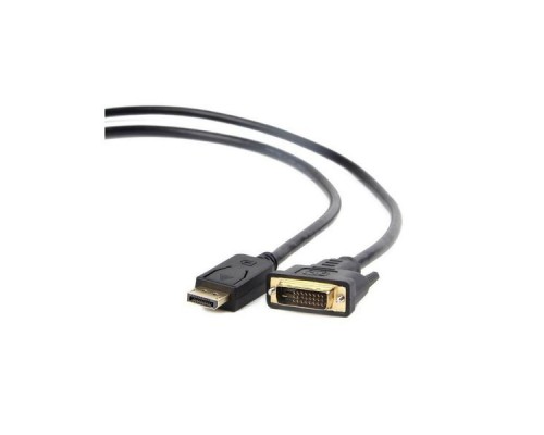 Кабель-переходник DisplayPort (M) в DVI-D (M) 1.0м GemBird CC-DPM-DVIM-1M