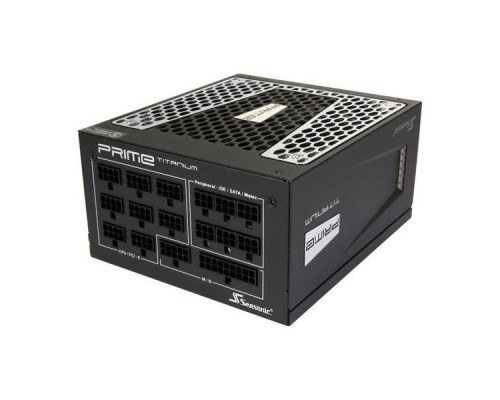 Блок питания Seasonic ATX 1000W PRIME ULTRA TITANIUM SSR-1000TR 80+ titanium (24+4+4pin) APFC 135mm fan 14xSATA Cab Manag RTL