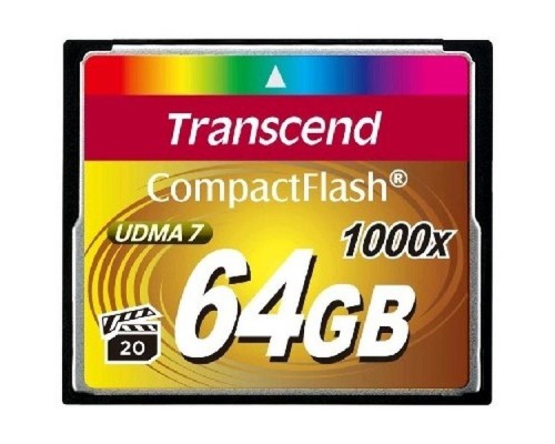 Карта памяти CF  64Gb Transcend TS64GCF1000 R160 W120 VPG-20