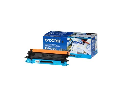 Картридж Brother TN135C Cyan для HL-4040CN/4050CDN, DCP-9040CN, MFC-9440CN (4000 стр.) (ориг.)