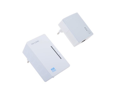 Адаптер TP-Link TL-WPA4220KIT300Mbps AV500 WiFi Powerline Extender Kit (2 адаптера,UTP, 802.11b/g)