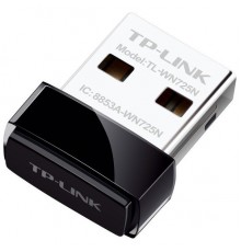 Адаптер TP-Link TL-WN725N Wireless N USB Nano Adapter (802.11b/g/n, 150Mbps)                                                                                                                                                                              
