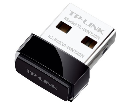 Адаптер TP-Link TL-WN725N Wireless N USB Nano Adapter (802.11b/g/n, 150Mbps)