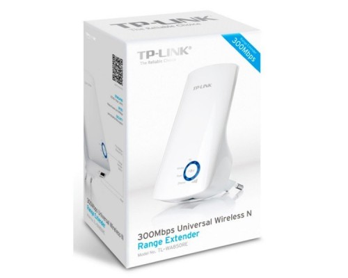 Ретранслятор TP-Link TL-WA850RE Wireless N Range Extender (1UTP 10/100Mbps, 802.11b/g/n, 300Mbps)