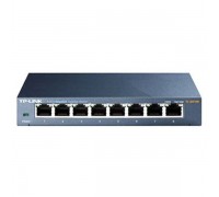 Коммутатор TP-Link TL-SG108 8-Port Gigabit Desktop Switch (8UTP 10/100/1000 Mbps)                                                                                                                                                                         