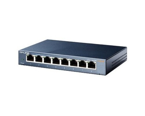 Коммутатор TP-Link TL-SG108 8-Port Gigabit Desktop Switch (8UTP 10/100/1000 Mbps)