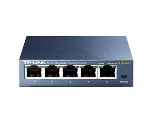 Коммутатор TP-Link TL-SG105 5 портов 1Гбит/сек.