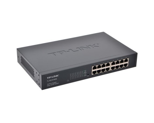 Коммутатор TP-Link TL-SG1016DE управляемый (16UTP 10/100/1000 Mbps)