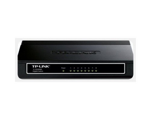 Коммутатор TP-Link TL-SG1008D 8-port Gigabit Switch, plastic case