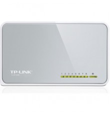 Коммутатор TP-Link TL-SF1008D 8-port 10/100M Desktop Switch, SNMP, Plastic case                                                                                                                                                                           