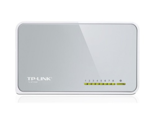 Коммутатор TP-Link TL-SF1008D 8-port 10/100M Desktop Switch, SNMP, Plastic case