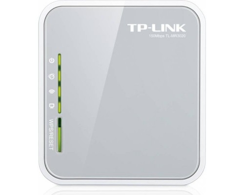Маршрутизатор TP-Link TL-MR3020 Portable 3G/3.75G Wireless N Router (1UTP 10/100Mbps, 802.11b/g/n)