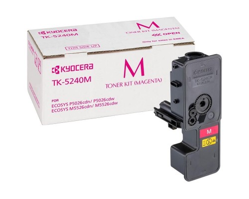 Тонер-картридж Kyocera-Mita TK-5240M 3K Magenta  для P5026cdn/cdw, M5526cdn/cdw