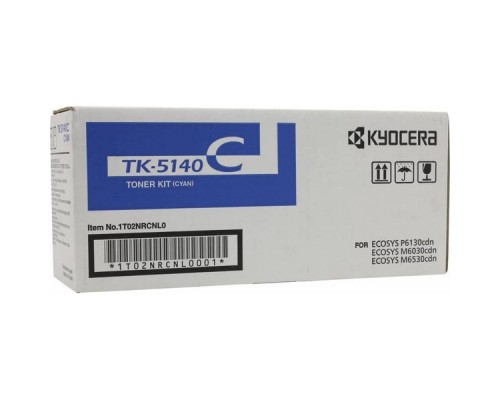 Тонер-картридж Kyocera-Mita TK-5140C 5K для P6130cdn/M6x30cdn  1T02NRCNL0