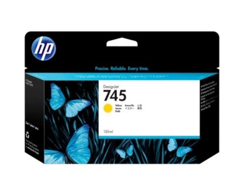 Картридж HP 745 струйный желтый (130 мл)