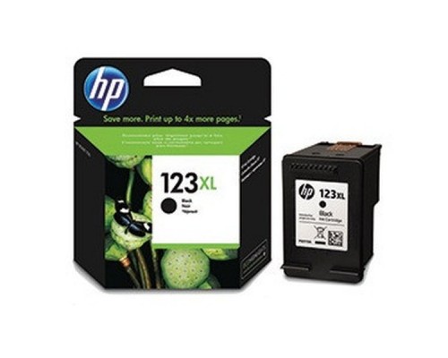 F6V19AE Картридж HP 123XL струйный черный увеличенной емкости (480 стр)