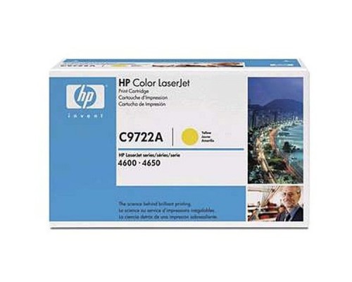 Оригинальный картридж hp C9722A № 641A жёлтый