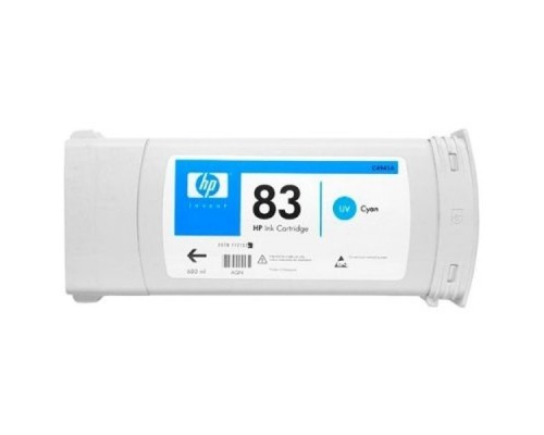 Картридж HP C4941A №83 Cyan для DesignJet 5000/5500 (ориг.)