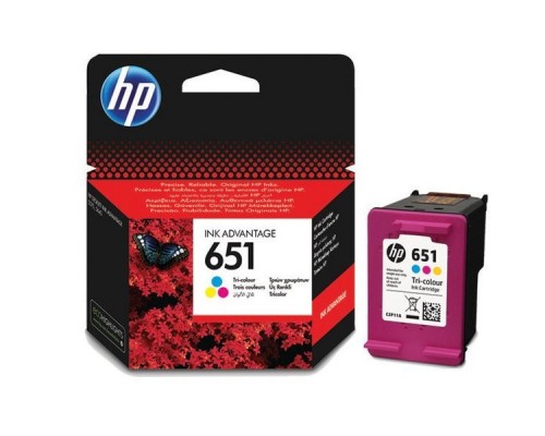 Картридж струйный HP C2P11AE (№651) Цветной