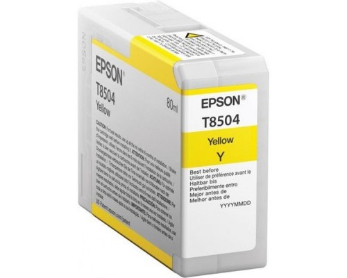 Картридж Epson T8504 C13T850400 Yellow для SC-P800