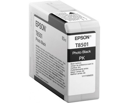 Картридж EPSON T8501 черный фото для SC-P800