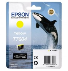 Картридж EPSON T7604 для SC-P600 желтый                                                                                                                                                                                                                   