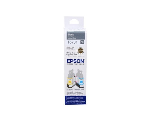 Картридж Epson T6731 для L800 черный C13T67314A