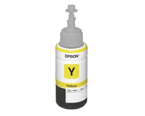 Контейнер с желтыми чернилами EPSON для L100/L110/L300/L350, 70 мл.,  C13T66444A