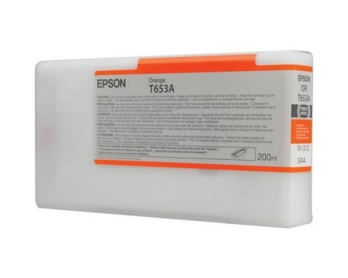 Картридж Epson T653A C13T653A00 Orange для EPS Stylus Pro 4900 (оригинал)