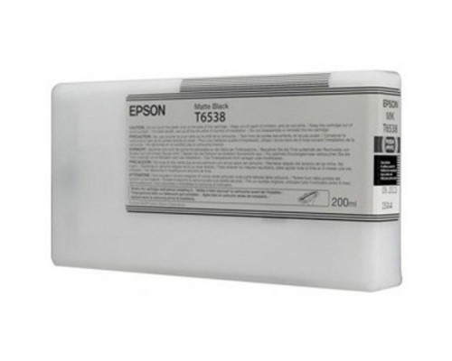 Картридж Epson T6538 C13T653800 Matte Black для EPS Stylus Pro 4900 (оригинал)