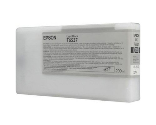 Картридж Epson T6537 C13T653700 Light Black для EPS Stylus Pro 4900 (оригинал)