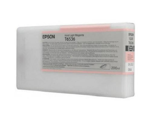 Картридж Epson T6536 C13T653600 Vivid Light Magenta для EPS Stylus Pro 4900 (оригинал)