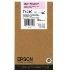 Картридж Epson T603C C13T603C00 Light Magenta для Stylus PRO 7800/7880/9800/9880 (оригинал)                                                                                                                                                               