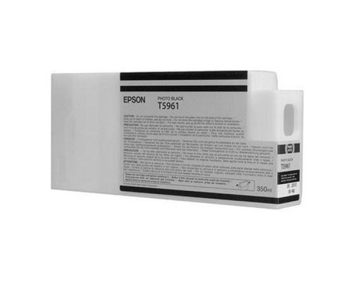 Картридж EPSON T5961 черный фото для Stylus Pro 7900/9900 (C13T596100)