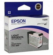 Картридж светло-серый Epson T5809 для Stylus Pro 3800/3880 (80 мл)                                                                                                                                                                                        