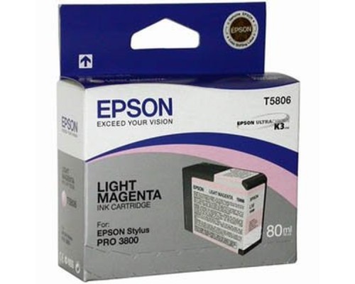 Картридж светло-серый Epson T5809 для Stylus Pro 3800/3880 (80 мл)