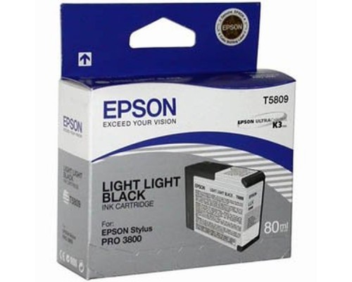 Картридж черный фото Epson T5801 для Stylus Pro 3800/3880 (80 мл)