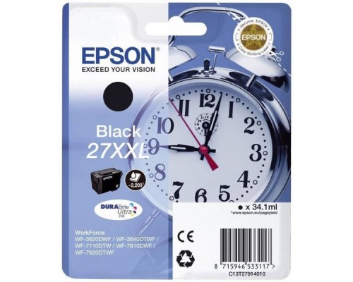 Картридж Epson T2791 C13T27914022 Black для WF7110/7610/7620