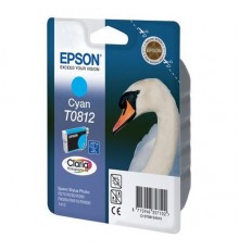 Картридж  Epson T0812 для Stylus Photo R270/290/390/RX590/610/690/1410 cyan пов.емк. C13T11124A10                                                                                                                                                         