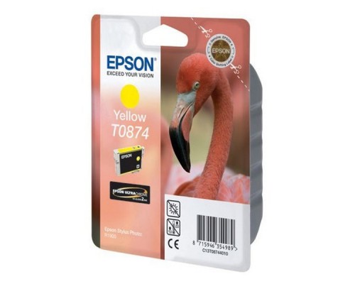 Картридж EPSON C13T08744010 для R1900 жёлтый