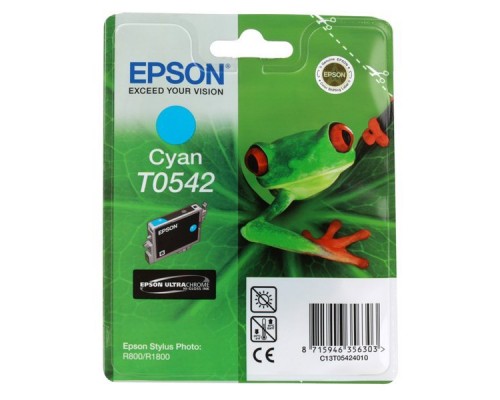 Картридж Epson T0542 для Stylus Photo R800/R1800 синий