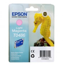 Картридж EPSON T0486 светло-пурпурный для R200/R300/RX500/RX600 C13T04864010                                                                                                                                                                              