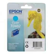 Картридж EPSON T0482 голубой для R200/R300/RX500/RX600 C13T04824010                                                                                                                                                                                       