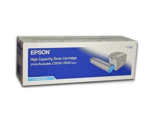 Тонер-картридж Epson C13S050228 Cyan для EPS AcuLaser C2600/2600 (ориг)