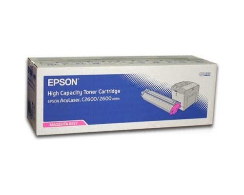 Тонер-картридж Epson C13S050227 Magenta для EPS AcuLaser C2600/2600 (ориг)