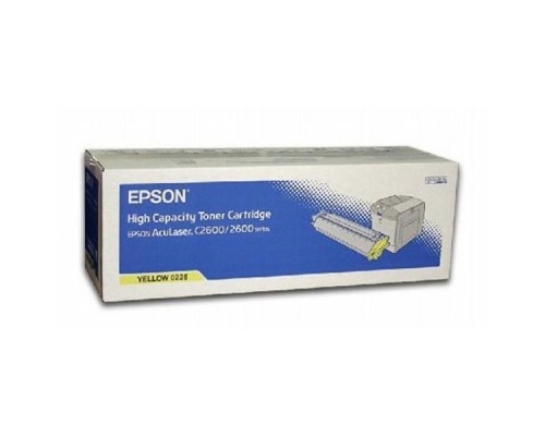 Тонер-картридж Epson C13S050226 Yellow для EPS AcuLaser C2600/2600 (ориг)