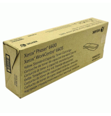 Картридж лазерный Xerox 106R02251 желтый (2000стр.) для Xerox Phaser 6600, WorkCentre 6605                                                                                                                                                                