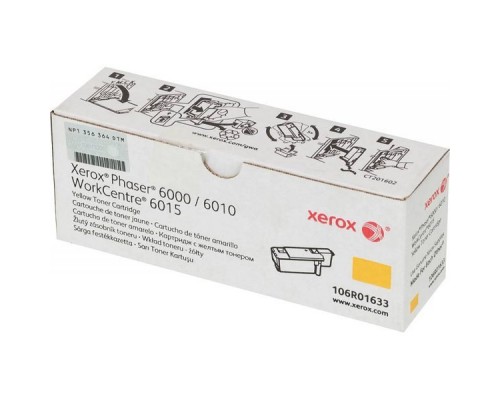 Картридж Xerox Phaser 6000 Yellow 106R01633